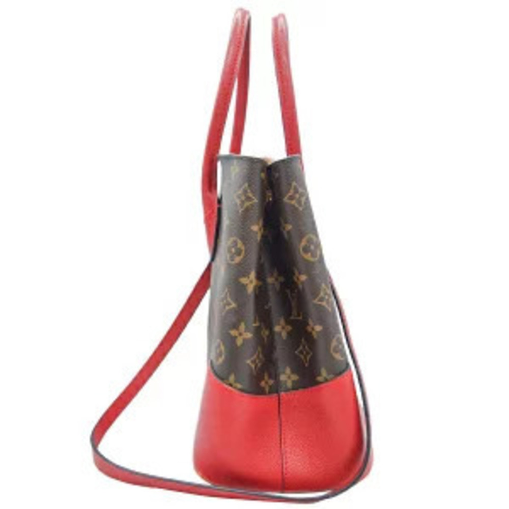 Louis Vuitton Tote Flandrin Red Bag Shoulder Monogram